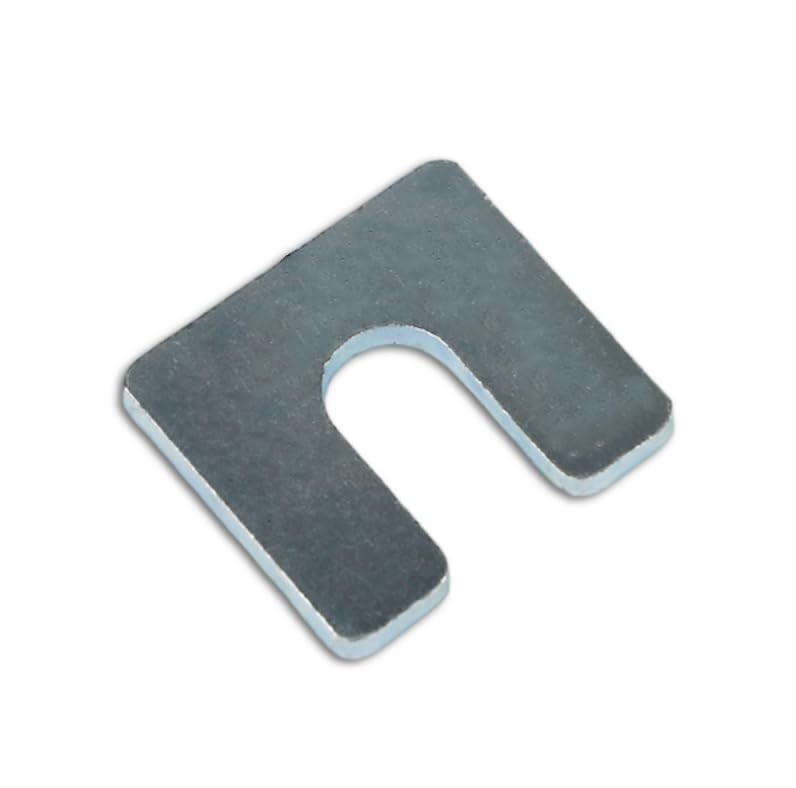 10 PCS 1/8 Inch Steel Shim Stock 3/8 Inch Slot Width Alignment Hardware