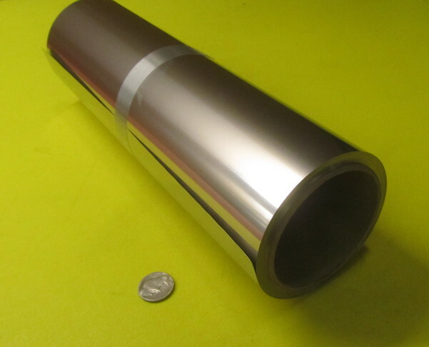 316 Stainless Steel Sheet Soft .003″ Thick x 12.0″ Width x 100.0″ Length