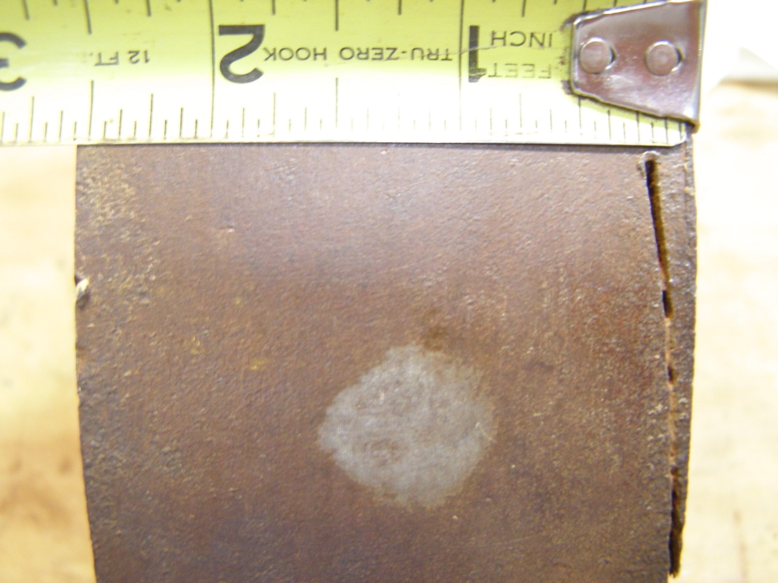 9-1/2″ Diameter x 2-1/4″ Thick Iron / Steel Disk About 55 Lbs Iron Plate See De