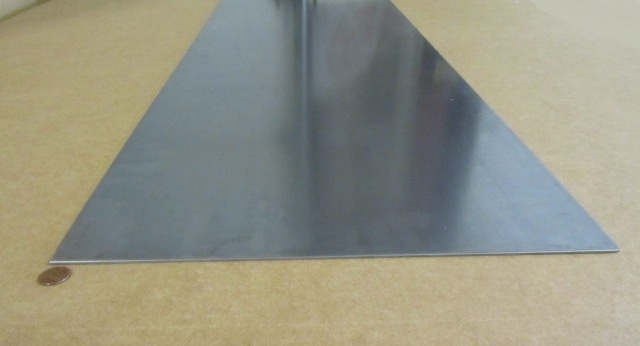 Spring Steel Annealed Sheet 0.050″ Thick x 15.0″ Wide x 48″ Length