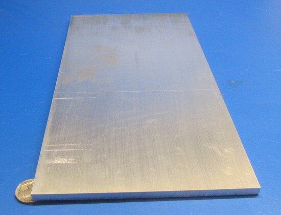 1100 Aluminum Bar (H14) .250″ (1/4″) Thick x 6.0″ Width x 12″ Length
