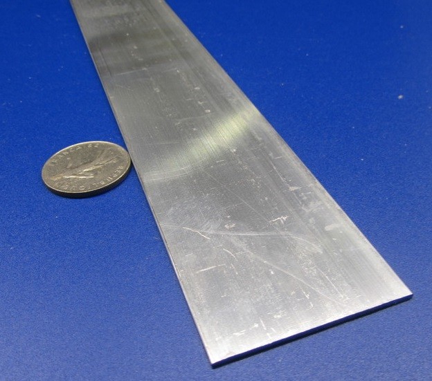 1100 Aluminum Bar Softened (O) .080″ Thick x 2.0″ Wide x 24″ Long, 2 Units