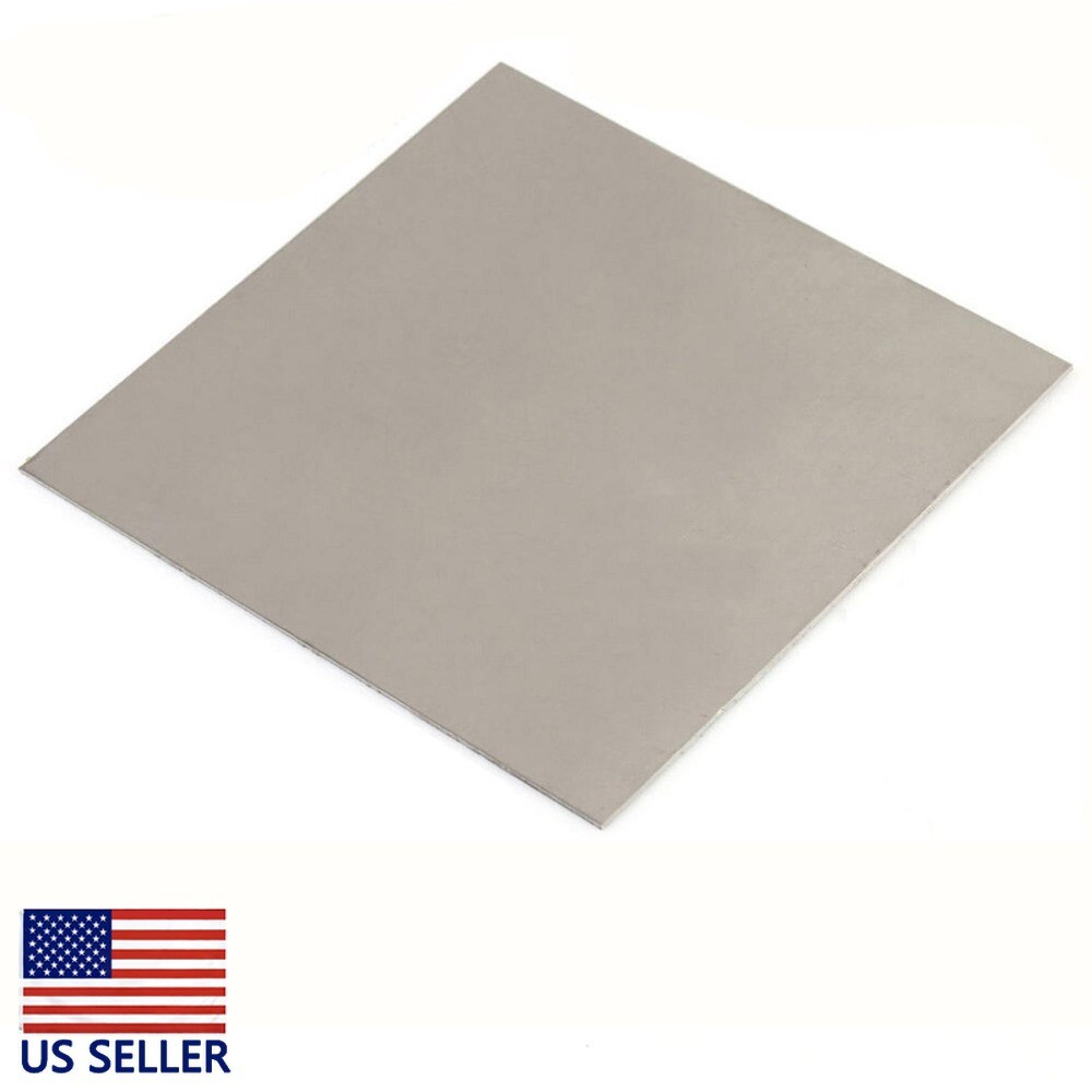 1PCS NEW 2.5mm x 100mm x 100mm Titanium plate Ti Titan TC4 Gr5 Plate Sheet Foil