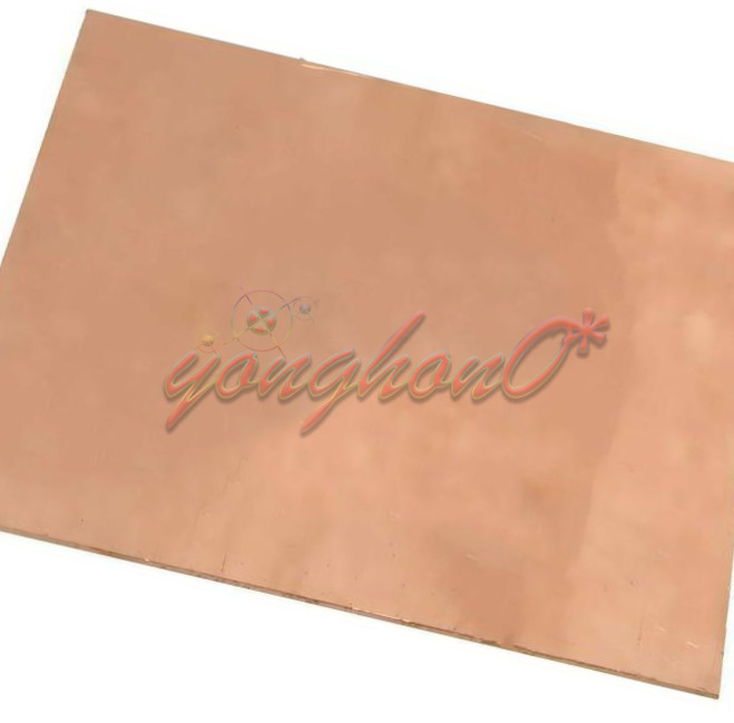 1PCS 99.9% Pure Cu Metal Sheet Plate 200x175x1mm For Aerospace NEW
