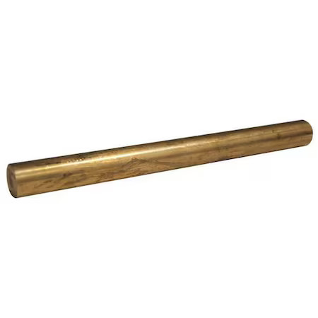 Zoro Select Br360/34-12 Rod, Brass, 360, 3/4 Dia X 1 Ft L, Br360/34-12