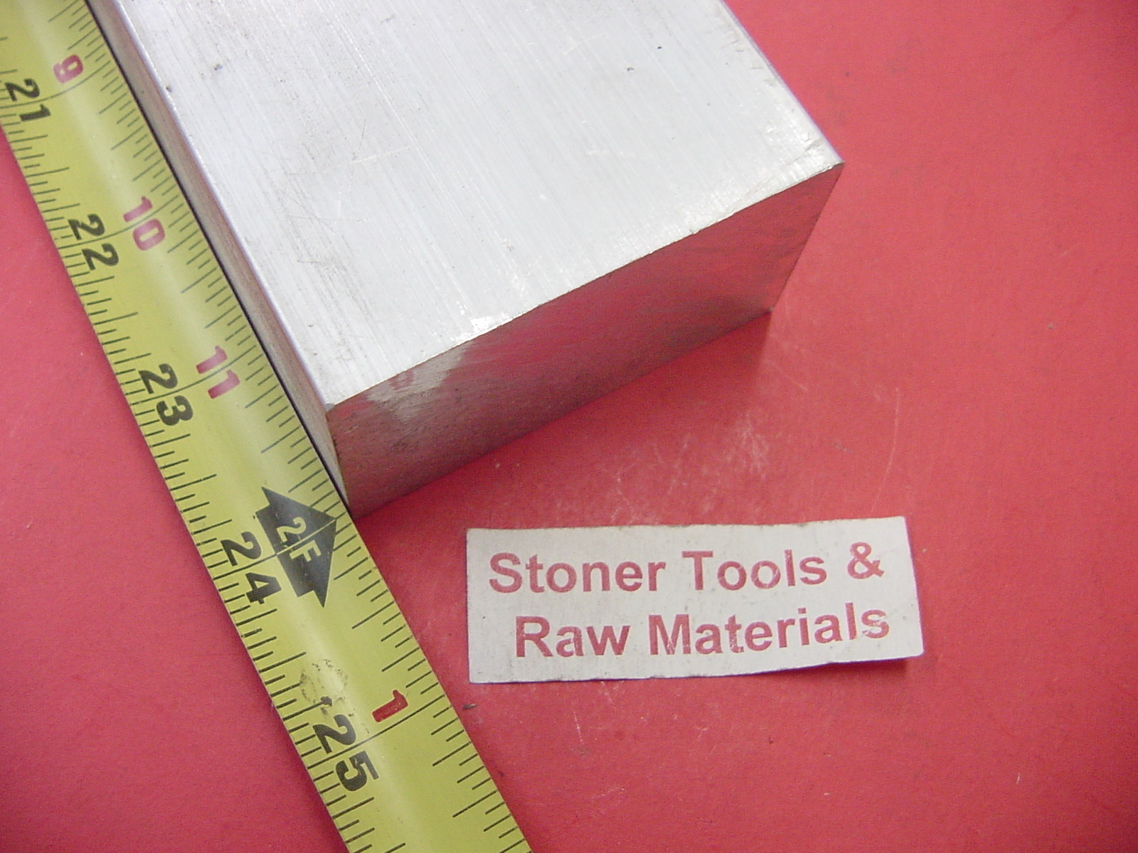 1-1/2″ X 2-1/2″ ALUMINUM 6061 FLAT BAR 24″ long Solid T6511 Extruded Mill Stock