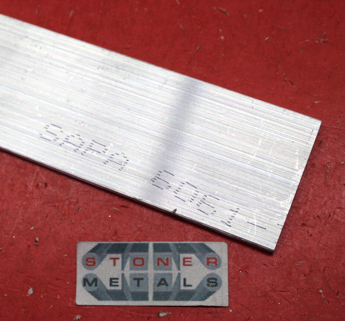 3/16″ X 3″ ALUMINUM 6061 T6 FLAT BAR 6″ long Extruded Mill Stock Cut New