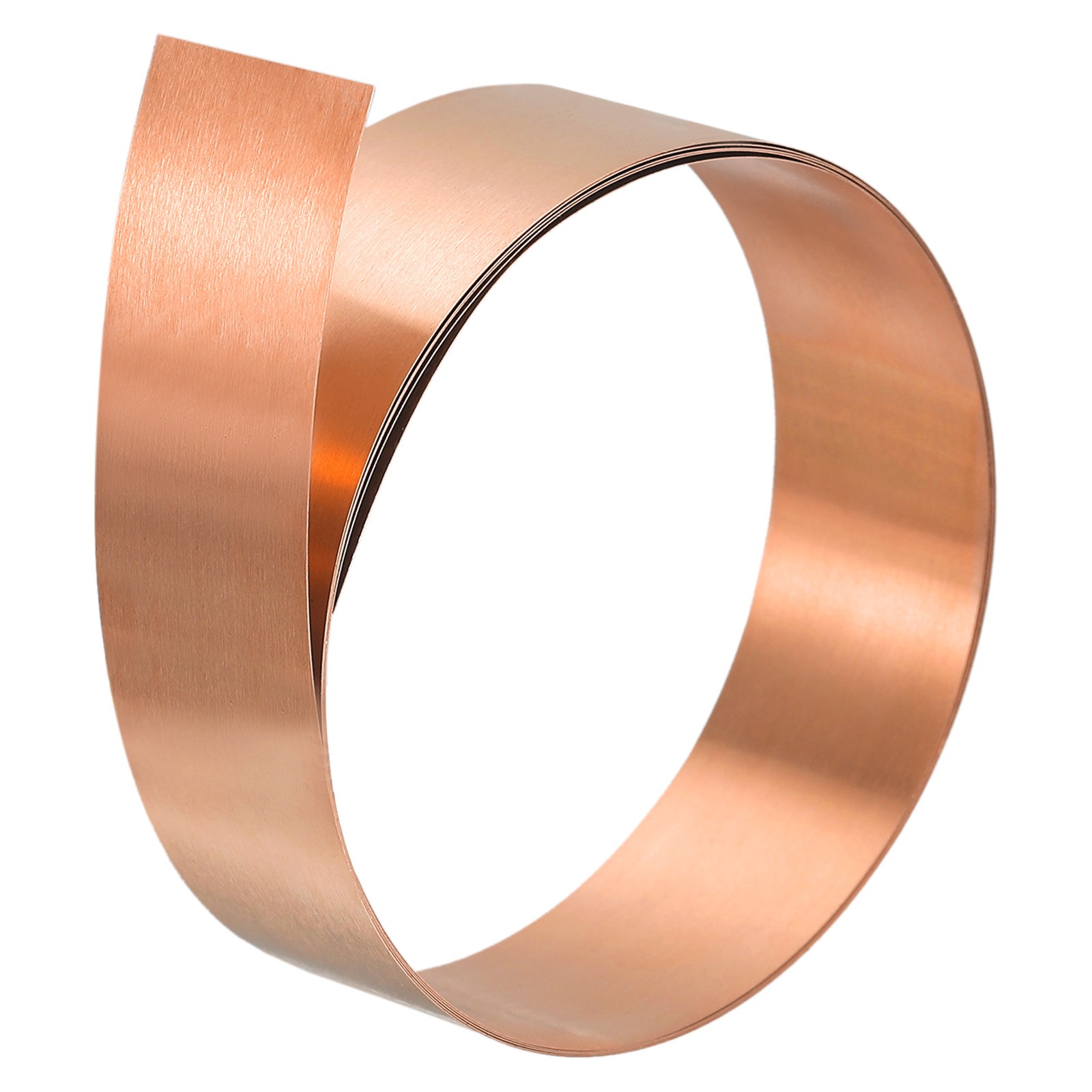 Copper Sheet Roll, Metal Foil Plate 2000mm x 20mm x 0.2mm