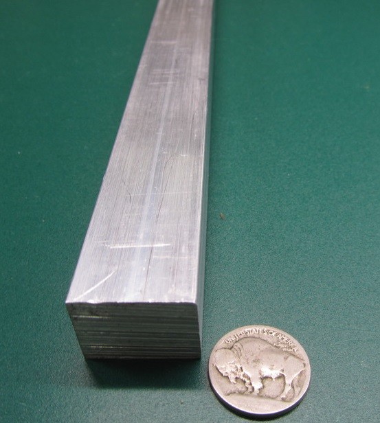 6061 T651 Aluminum Bar, 3/4″ (.750″) Thick x 1.0″ Wide x 60″ Length