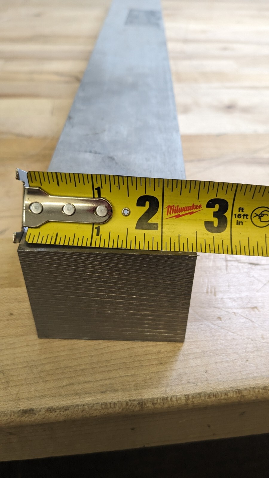 DRTS A2 Air-Hardening Flat Stock 2 x 2.5 x 28.5″ +/- .5″ L Tolerance 86463551