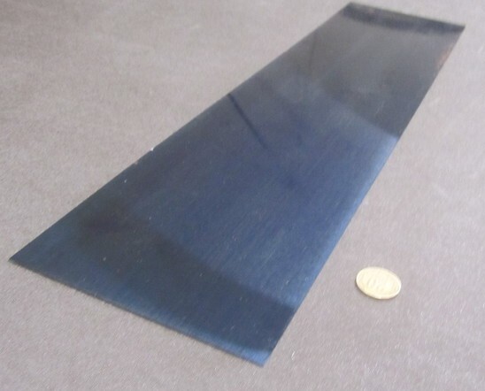 1095 Full Hard Spring Steel Shim 0.004″ Thick x 6.0″ Width x 24″ Length