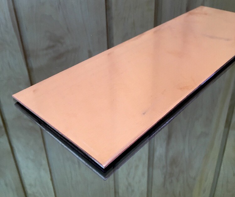 1/8″ COPPER SHEET PLATE NEW 4″x12″ .125 THICK *CUSTOM SIZES AVAILABLE*