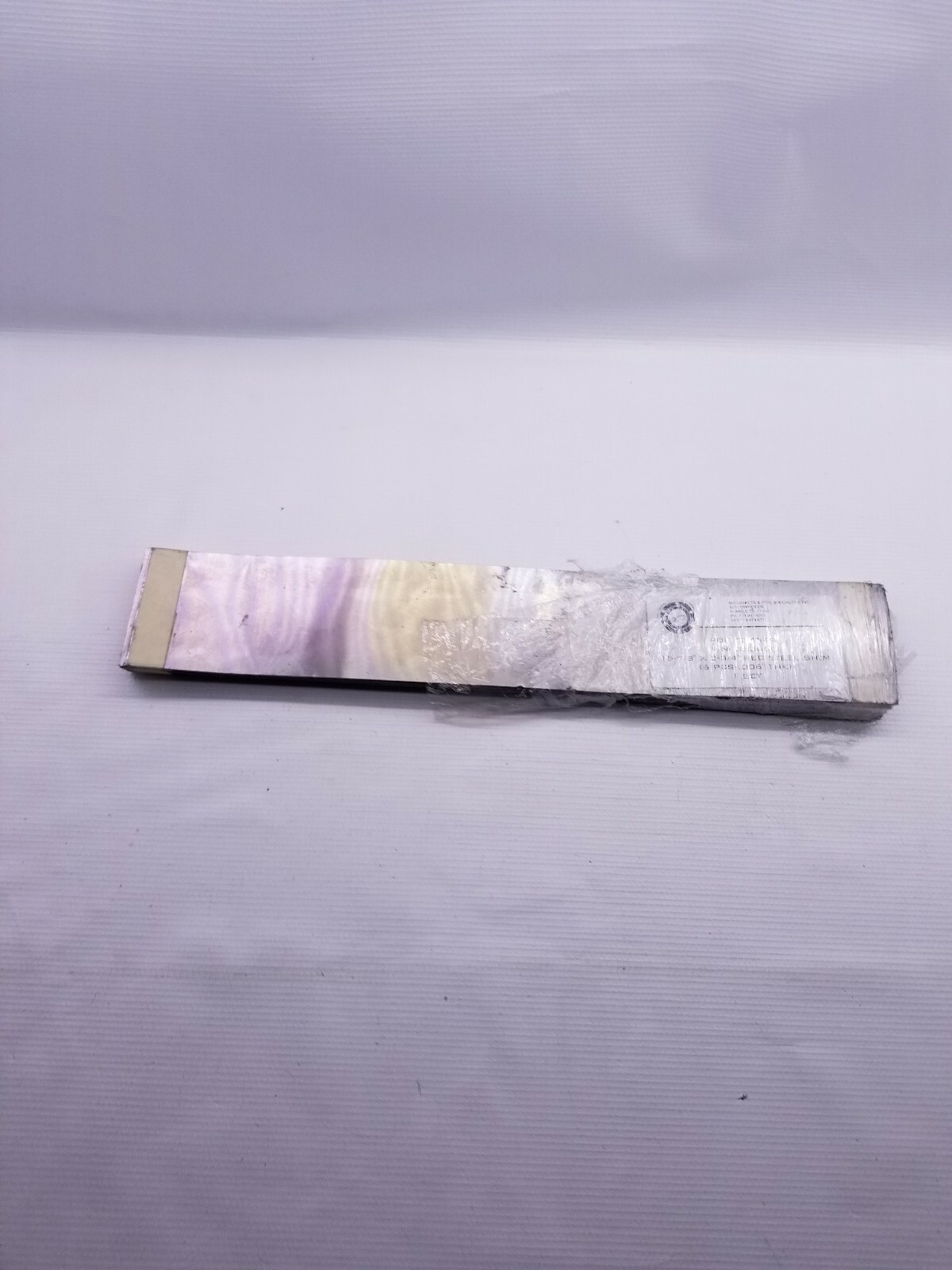 35066E 15-7/8″ X 2-3/4″ REC Steel Shim Stock. .006″ 72pc