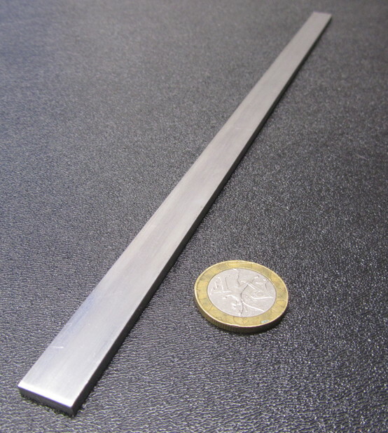 1018 Steel Bar, 1/8″ Thick x 1/2″ Wide x 12″ Length, 6 Pcs
