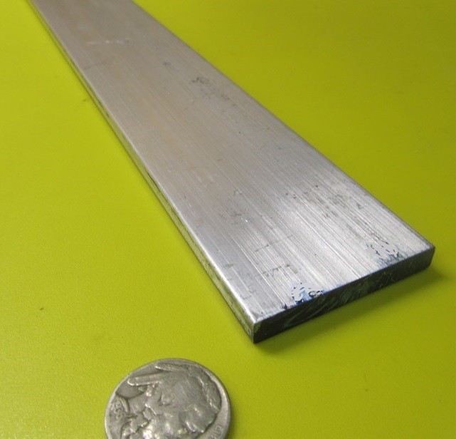 6061 T651 Aluminum Bar, 1/4″ (.250″) Thick x 1 3/4″ Wide x 36″ Length