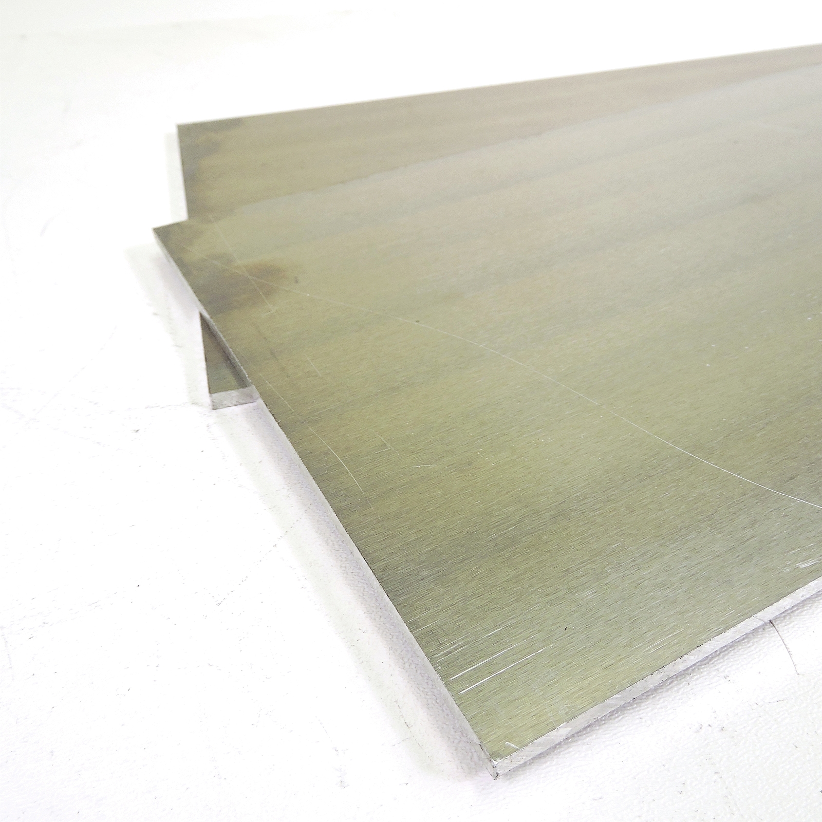 .1875″ thick Aluminum SHEET 7.625″ x 22″ Long Plate QTY 2 sku 335133