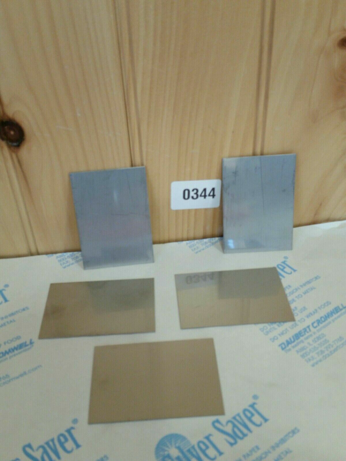 Stainless Steel shim 0.023 2″ by 3″ Metal 24 gauge .024 2×3+- 5 piece lot