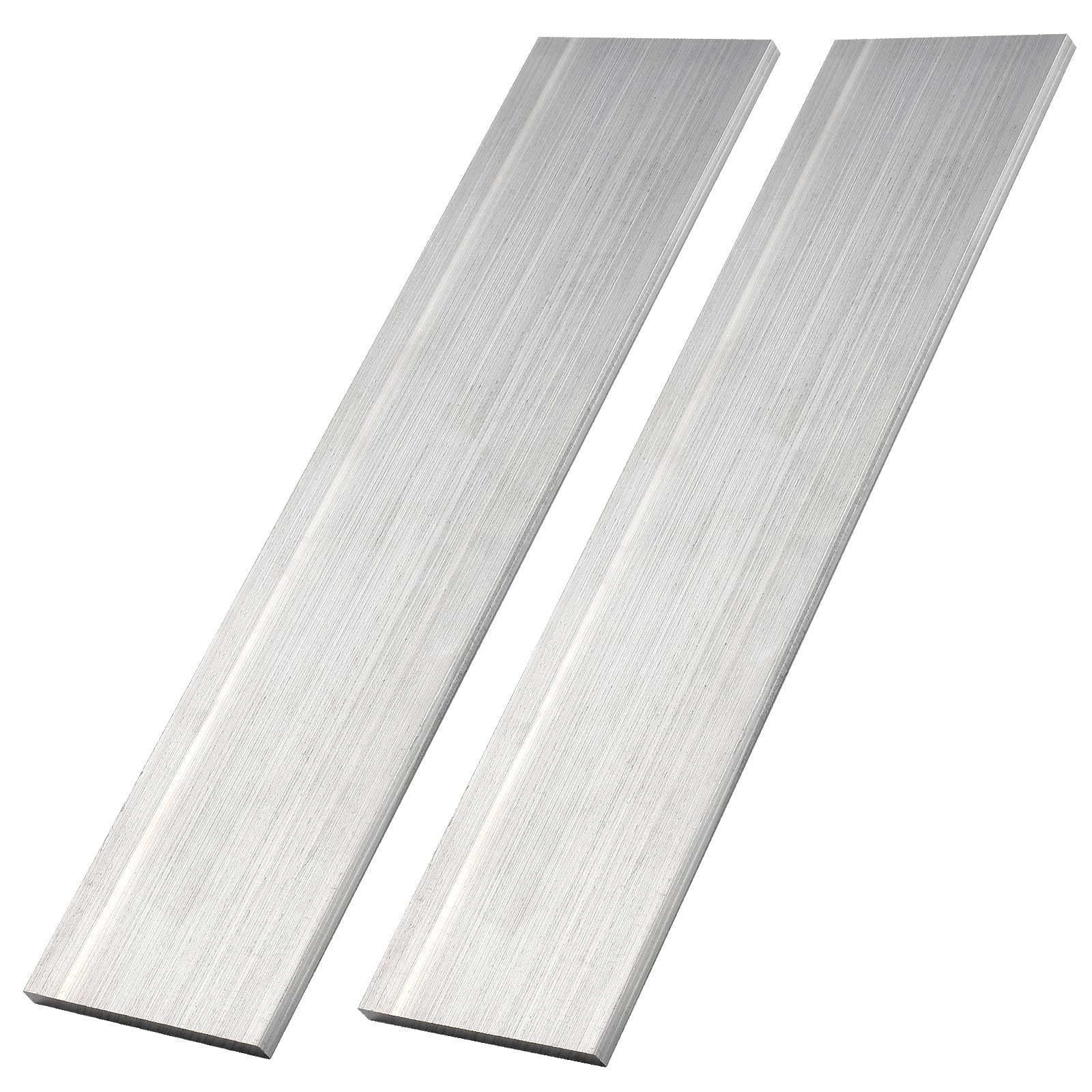 2 PCS 1/4x3x12 Inch 6061 Aluminum Flat Bar 6x75x305mm T6511 Solid Plate