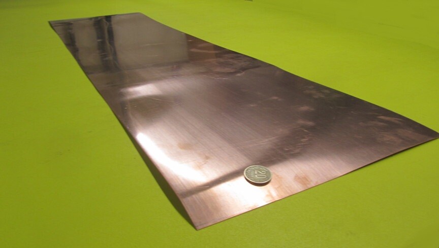 110 Copper Sheet Soft Annealed .021″ Thick x 12.0″ Wide x 48.0″ Length