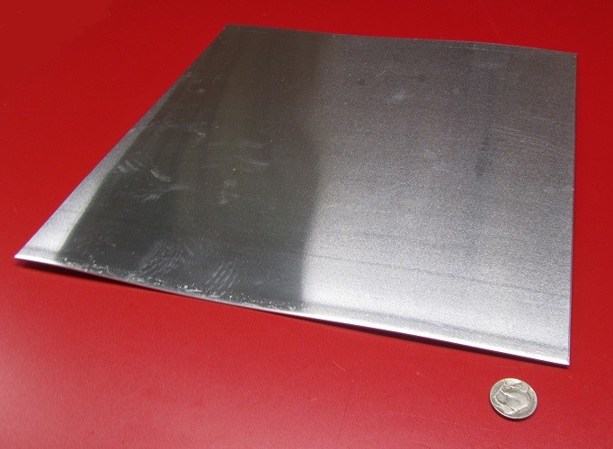 1100 Aluminum Sheet Softened (O) .050″ Thick x 12.0″ Wide x 12.0″ Long