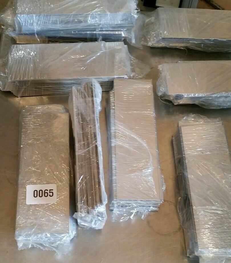 30 piece 304 316 Stainless steel 24 gage Plate various sizes and shapes 2″ x 6″