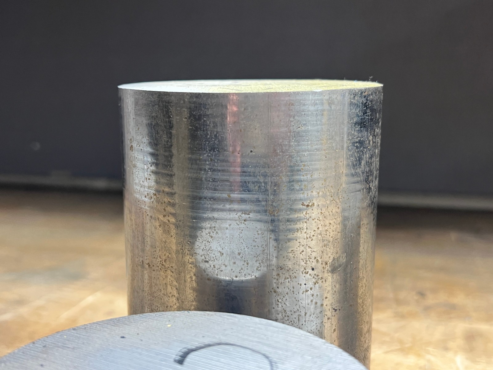 D2 Tool steel Round bar cut off lot 3.5″ 3.75″ 4″ – 42.9 lbs air hardening