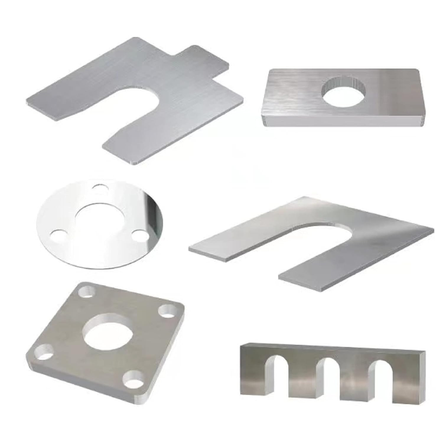 304 Stainless Steel Plate 1.5mm x 200mm x 200mm, 2Pcs 304 SS Plates Sheets 0.06″