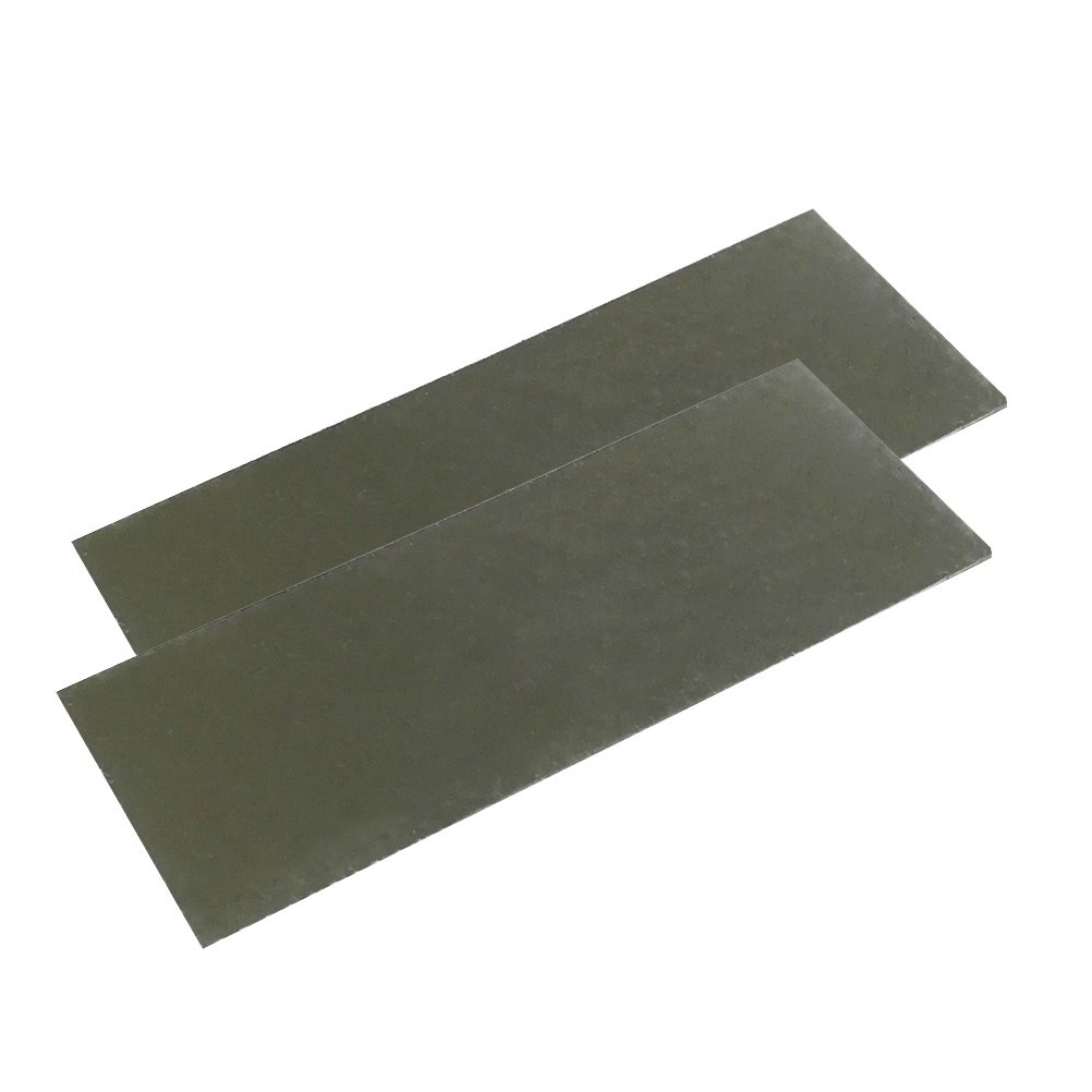 2Pcs Durable Zinc Strips Silver for School Science DIY Battery Experiments