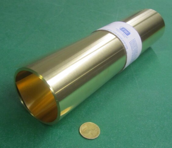 260 Brass Shim Sheet 0.012″ Thick x 12.00″ Wide x 120″ Length