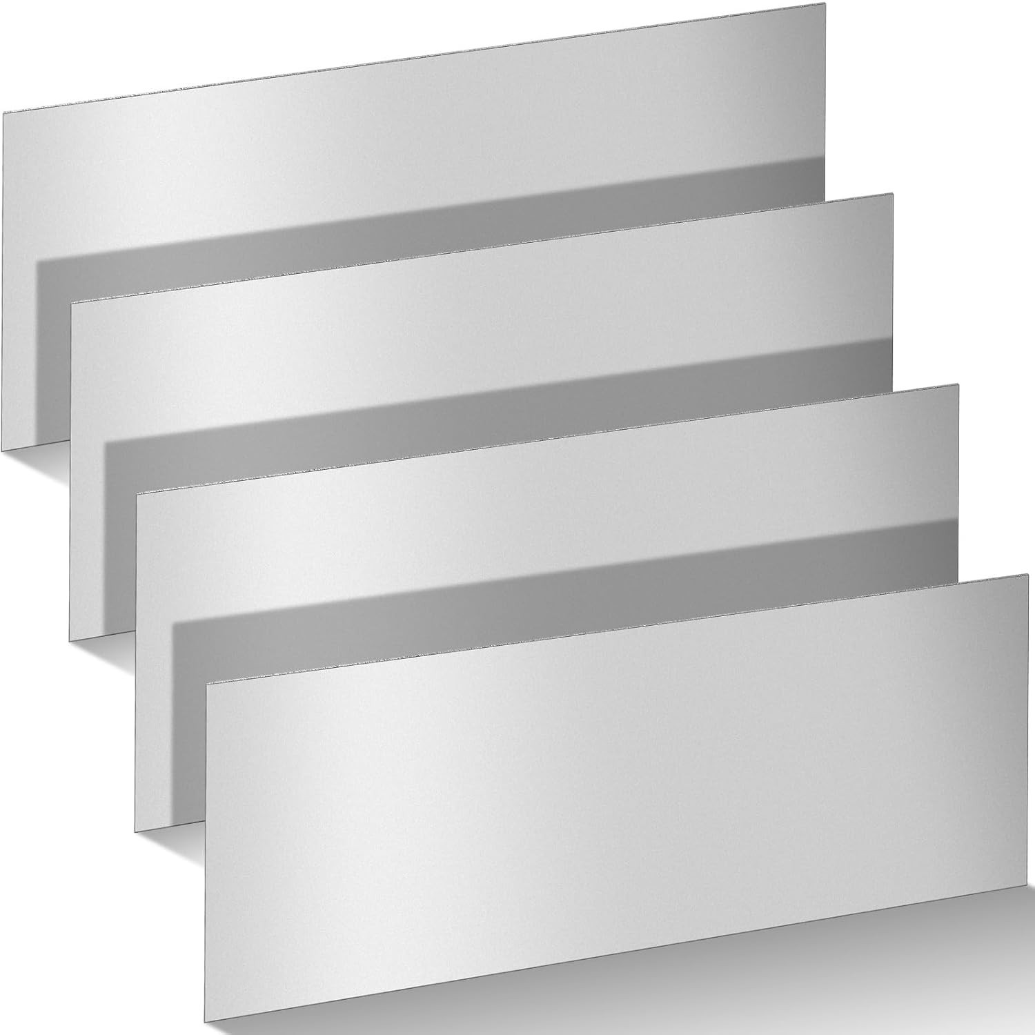 4pcs 18 Gauge Steel Sheet 24×12 Cold Rolled 1.2mm Weldable Metal Plates DIY