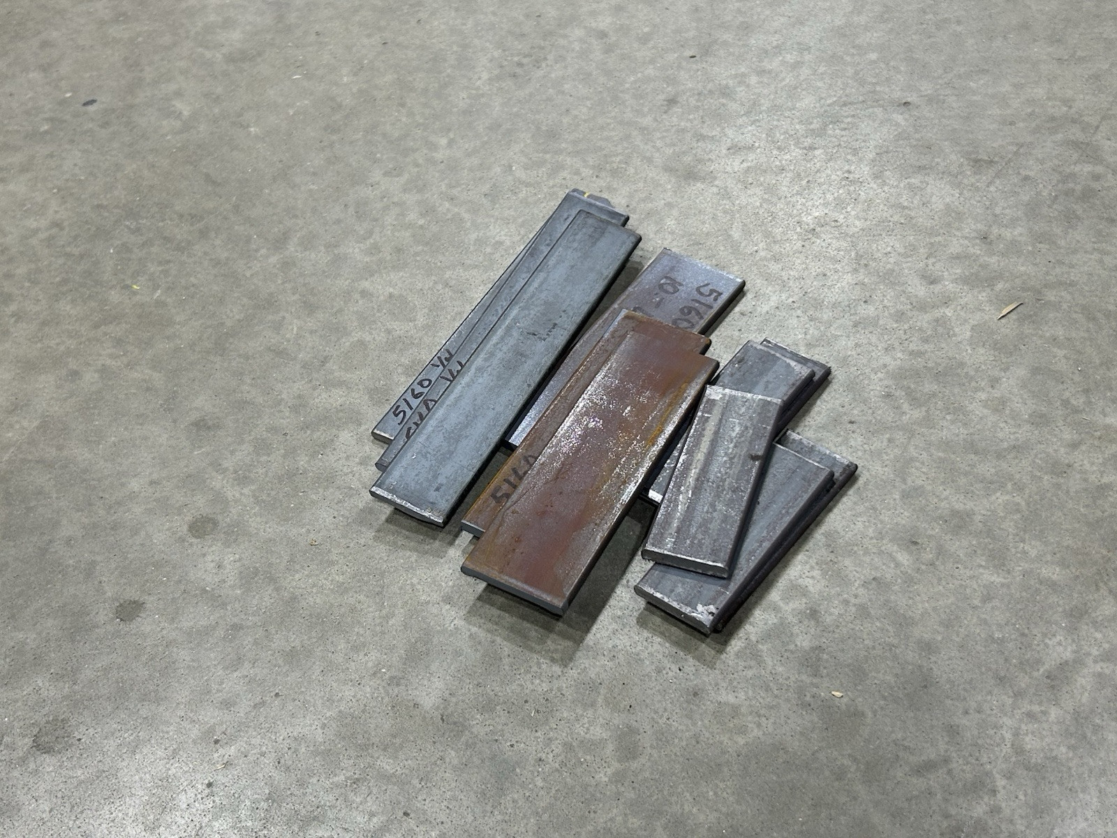 5160 Spring Steel Bar – 7 Pounds – Knife Steel Spring Temper – ASSORTMENT