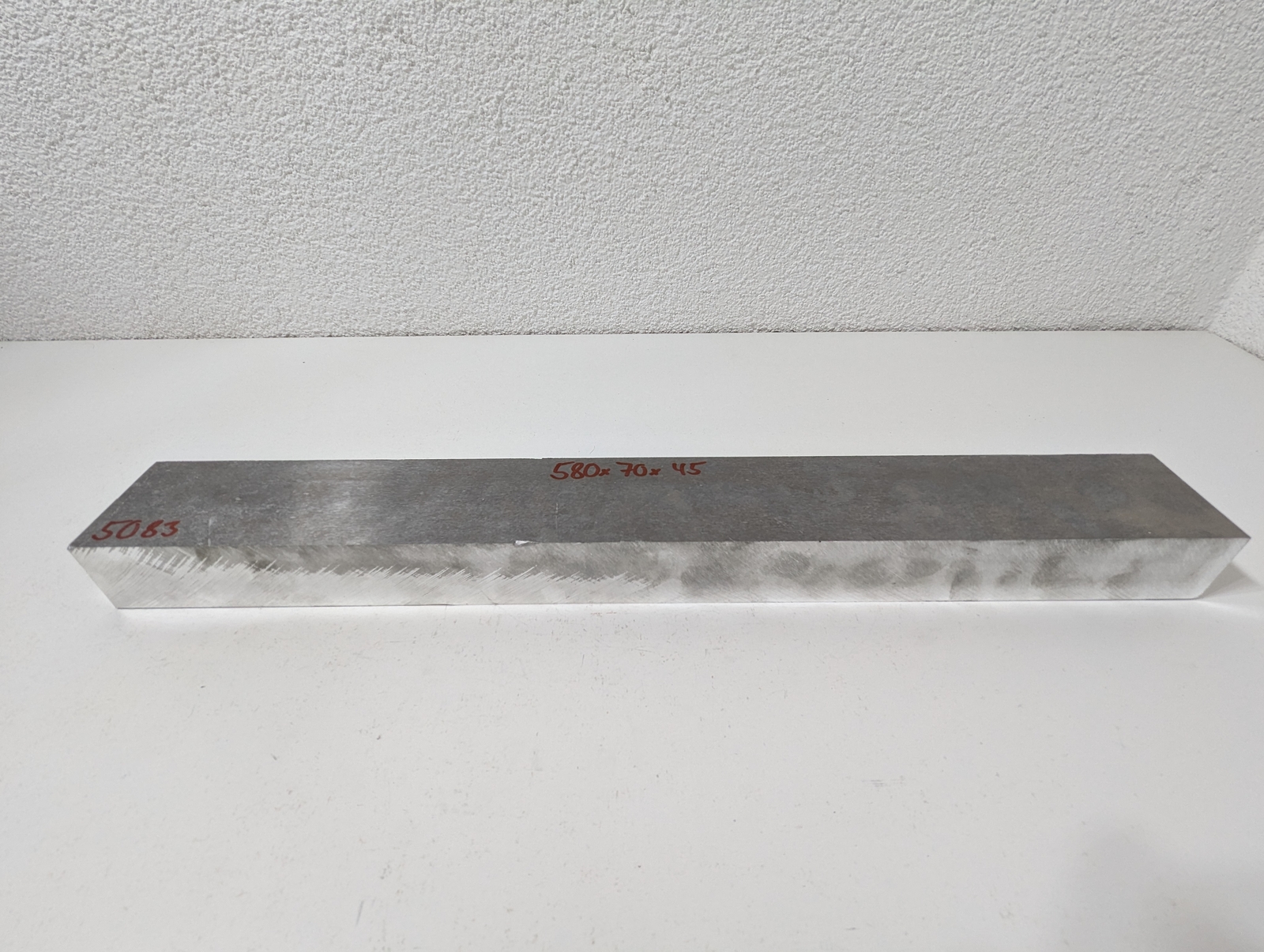Aluminium Sheet | 580 x 70 x 45mm | EN AW-5083 (AlMg4.5Mn)