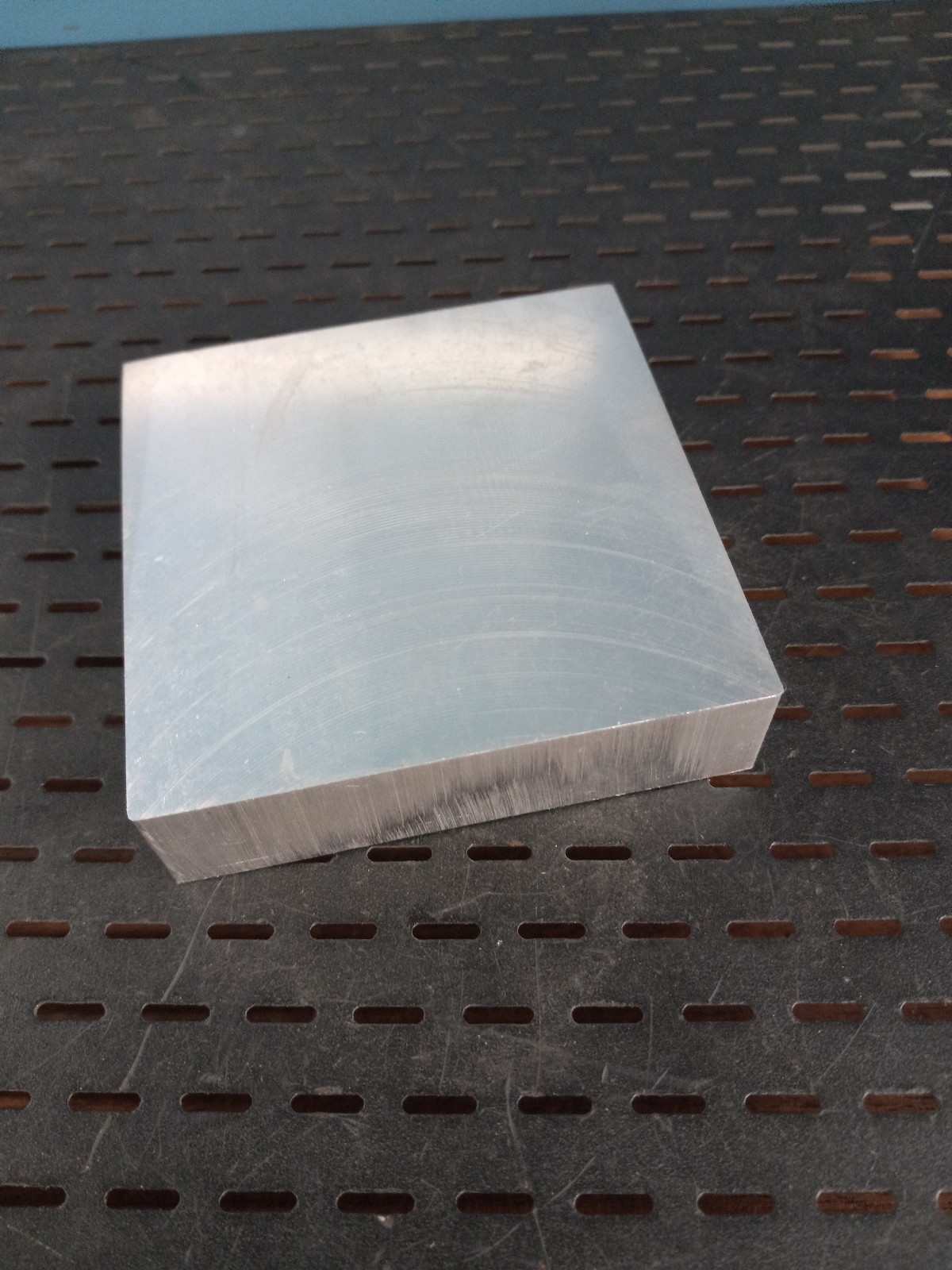 3″X 3″ ALUMINUM 6061 Square BAR 3/4″ Thick Machined +.005-.0 FLAT .003 PARALLEL