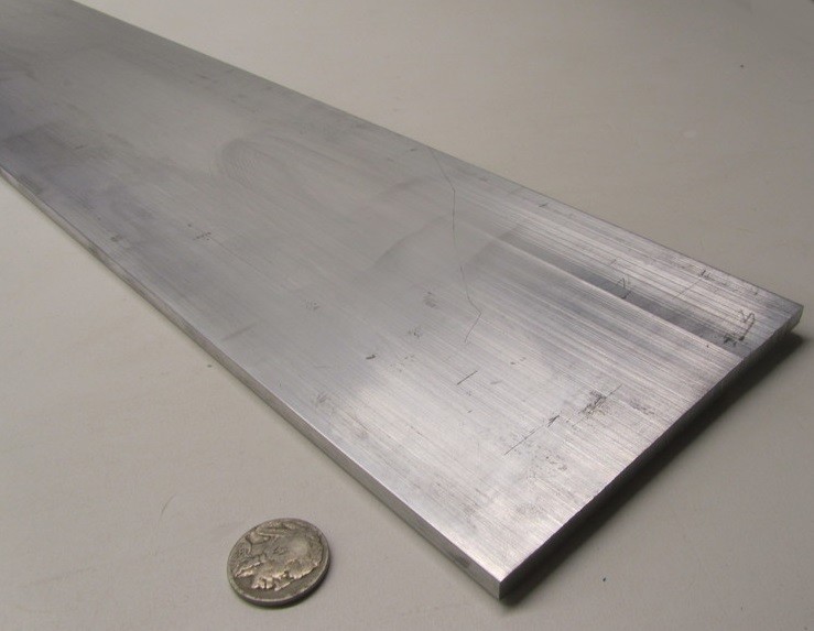 2024 T651 Aluminum Bar, 1/2″ (.500″) Thick x 6.0″ Wide x 24″ Length