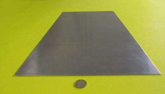 5052 Aluminum Sheet, (1/4 Hard H32) .062″ (1/16″) Thick x 12″ Width x 24″ Length