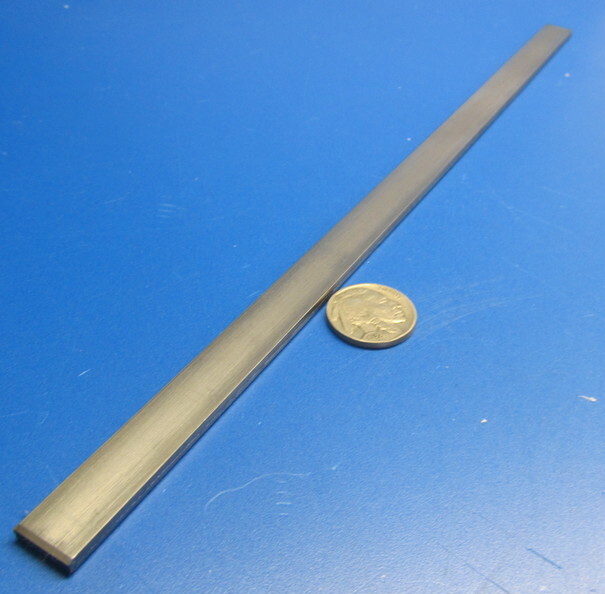 1018 Steel Bar, 1/8″ Thick x 1/2″ Wide x 12″ Length, 6 Pcs