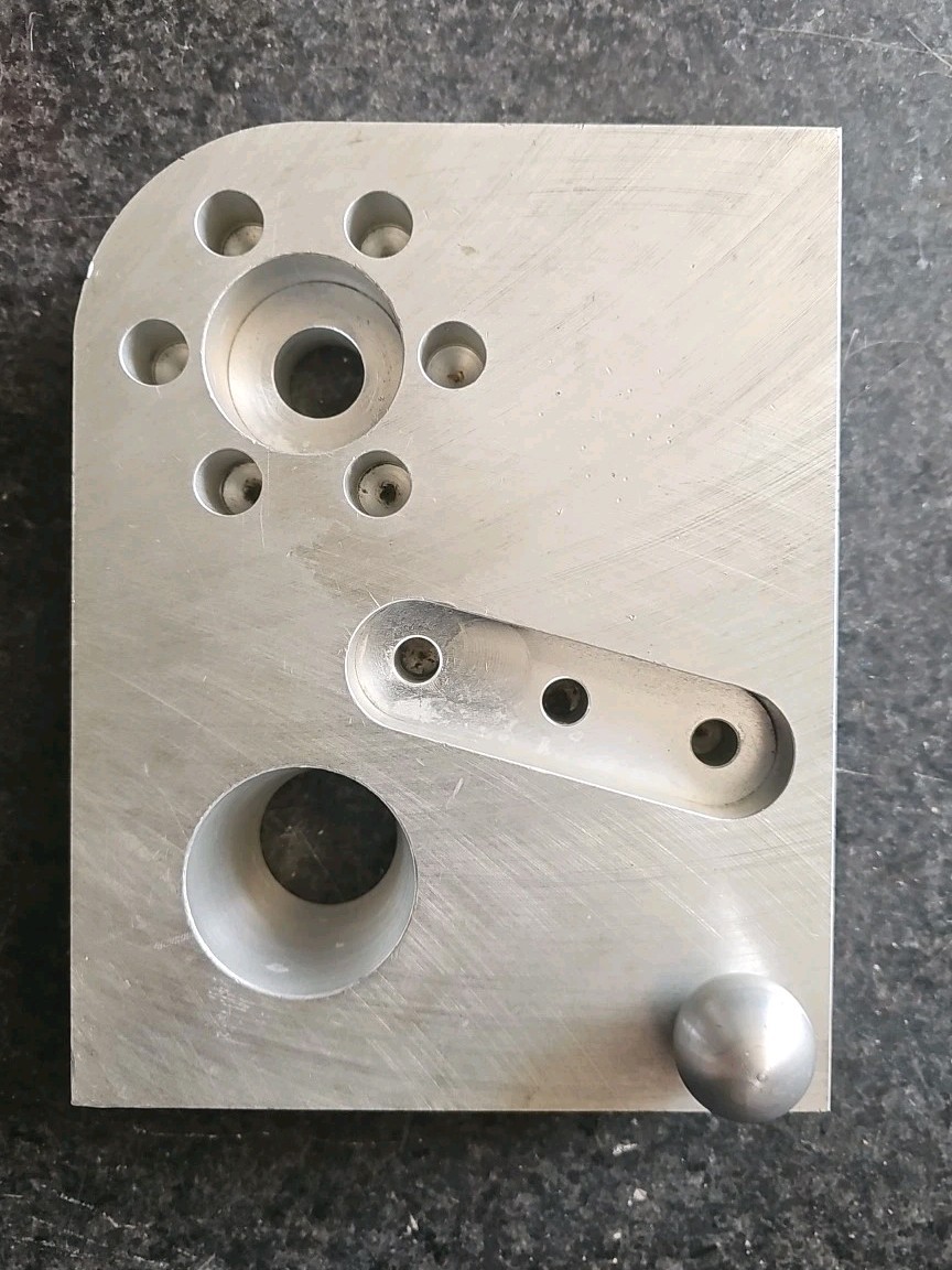 1.5″ Thick Aluminum 6061 Block – 6″ x 7.5″ – Precision Machined Tooling Plate