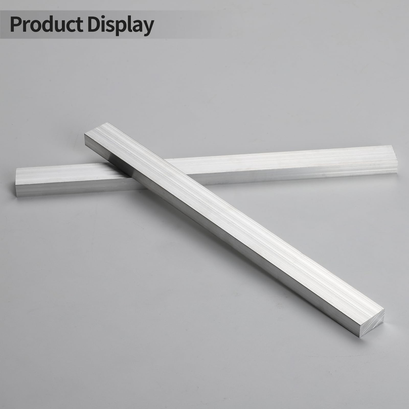 1 PCS 1/2x1x12 Inch 6061 Square Aluminum Flat Bar 12x25x305mm Plate T6511