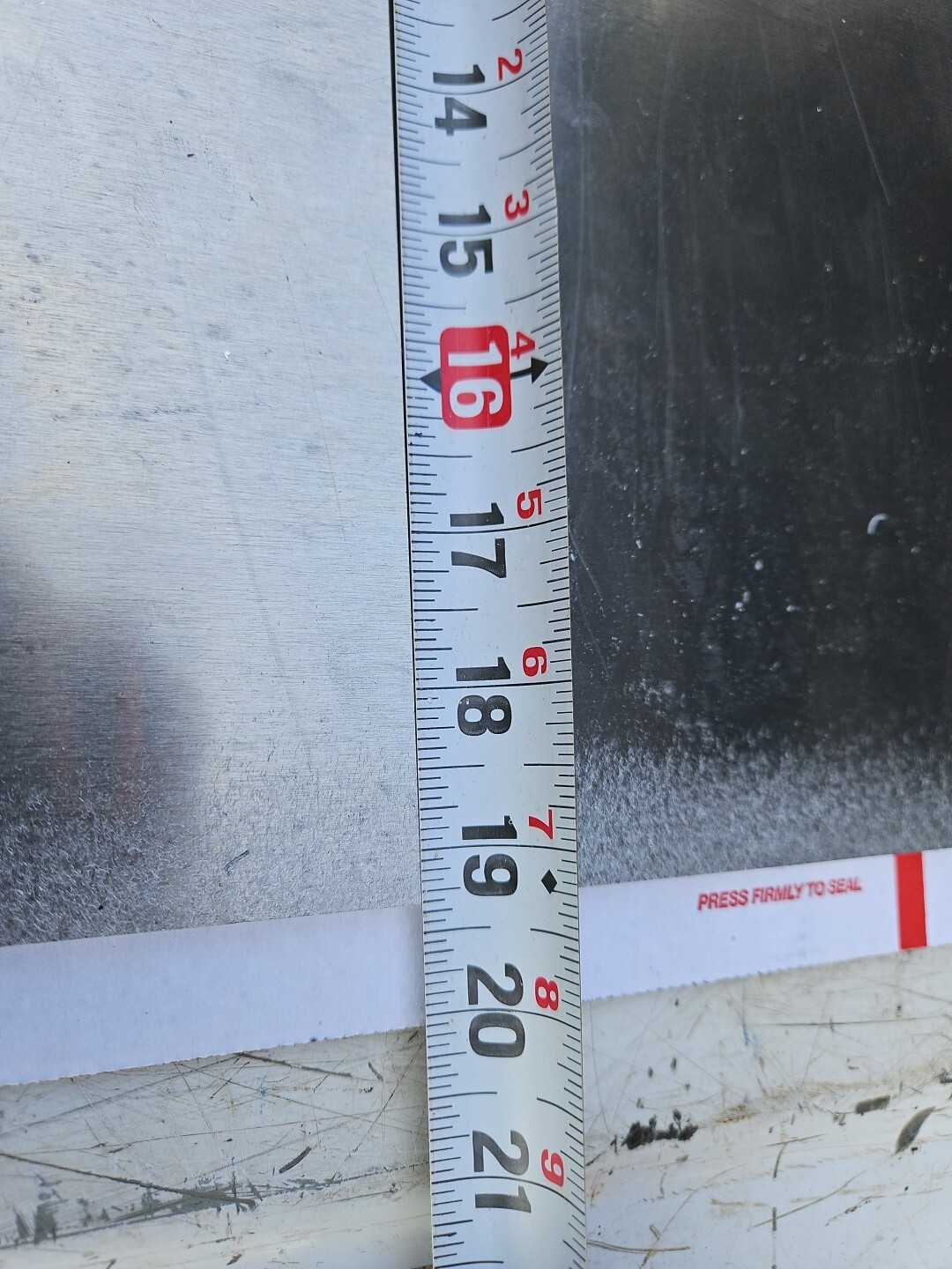 Aluminum plate 6061-T651 1/4” X 19-1/4” X 12″ Made In USA