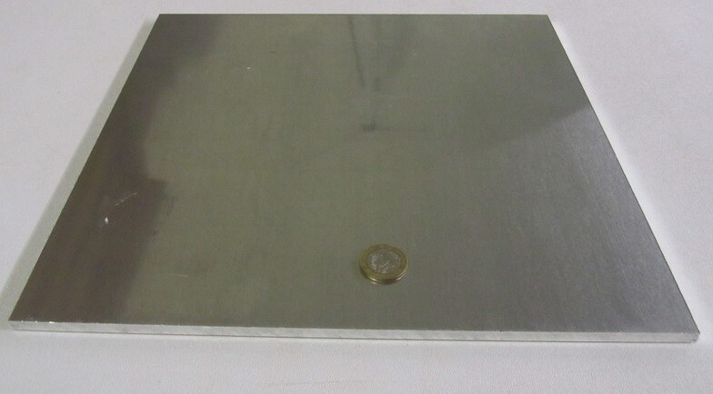 2024 Aluminum Sheet, T351, .250″ (1/4″) Thick x 12.0″ Width x 12.0″ Length