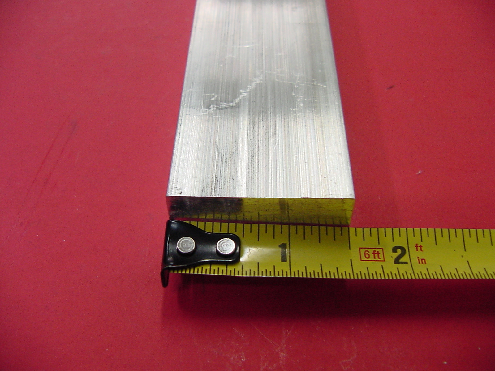 2 Pieces 5/8″ X 1-1/2″ ALUMINUM 6061 FLAT BAR 24″ long T6511 Extruded Mill Stock
