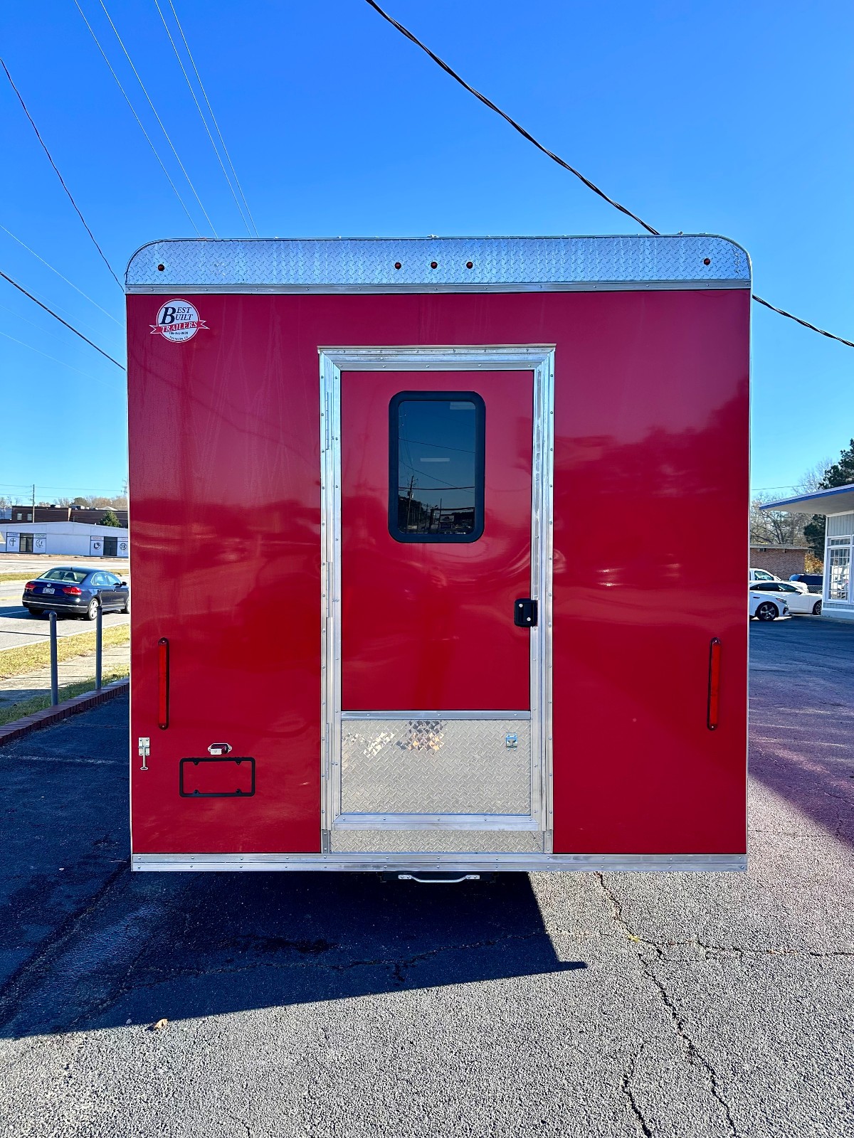 4 Sheets 0.040″x48″x94″ Aluminum Trailer Skin Panel Gloss White Exterior