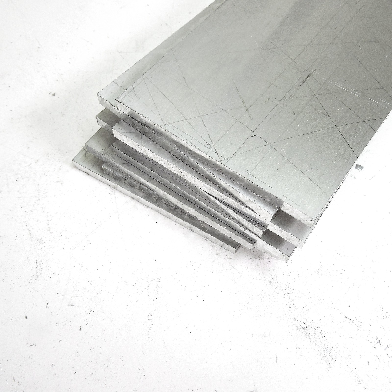 .25″ thick 1/4 Aluminum 6061 PLATE 2.625″ x 19.5″ Long QTY 9 sku 206563