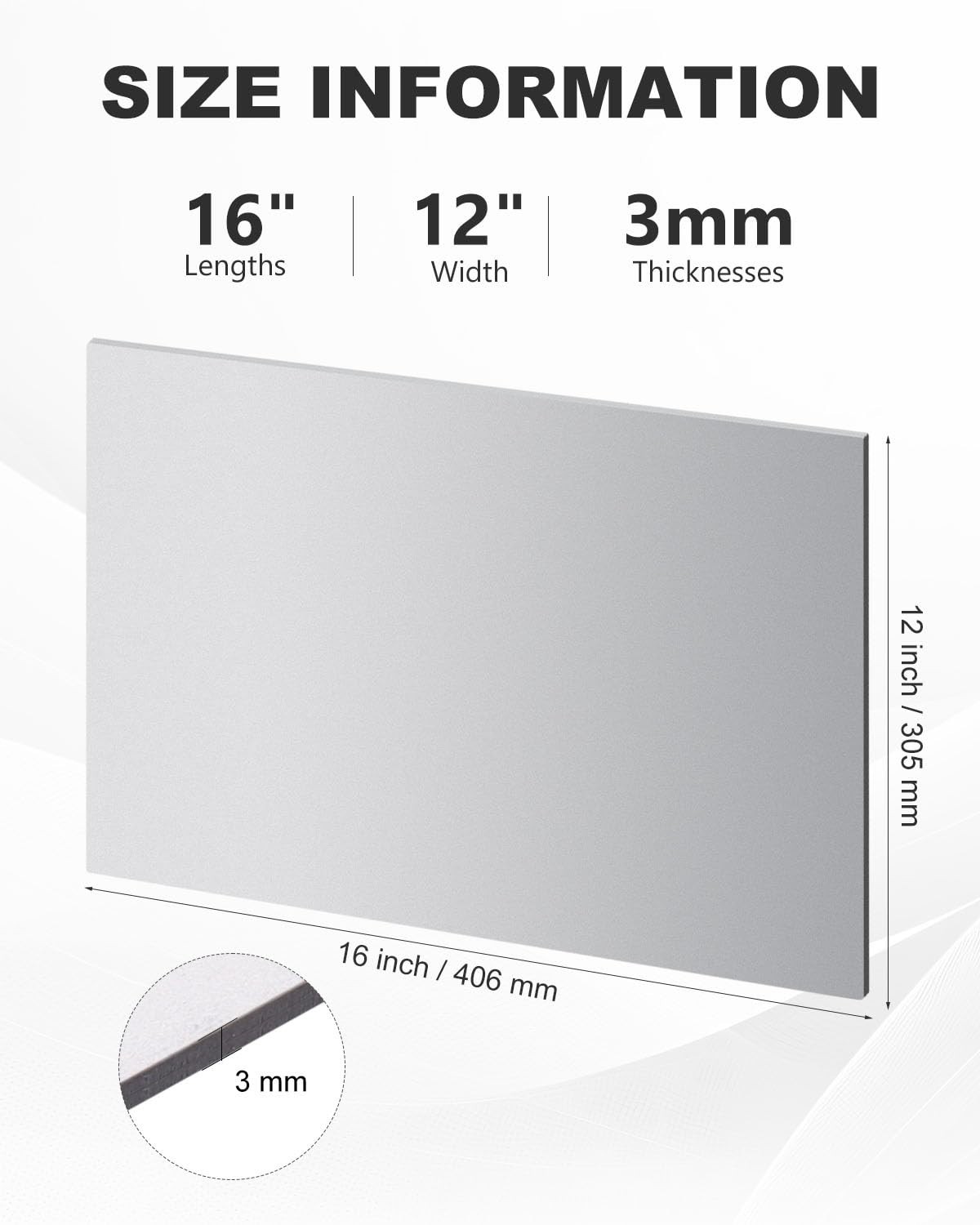 16″ x 12″ 11 Gauge Steel Sheets Metal Cold Rolled Steel Plate, 2 Pcs Weldable…
