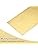 uxcell Brass Sheet, 12″ x 4″ Metal Sheets 0.02″ Thickness H62 Brass Plates for D