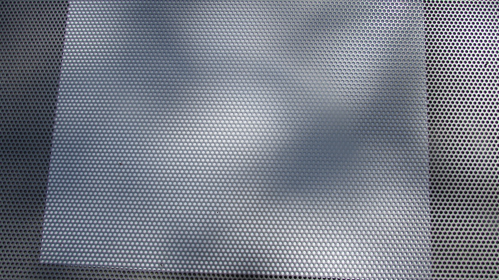 1/4″ HOLES ON 3/8 CENTERS – 16 GA.- STAINLESS PERFORATED SHEET—4″ X 11-1/2″