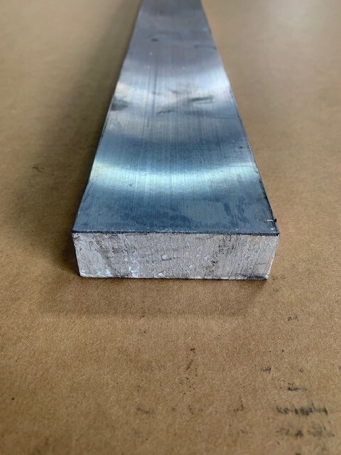 3/4″ x 3″ Aluminum Flat Bar, 6061 Aluminum, 12 Inch Length, 0.750″ Flat Bar