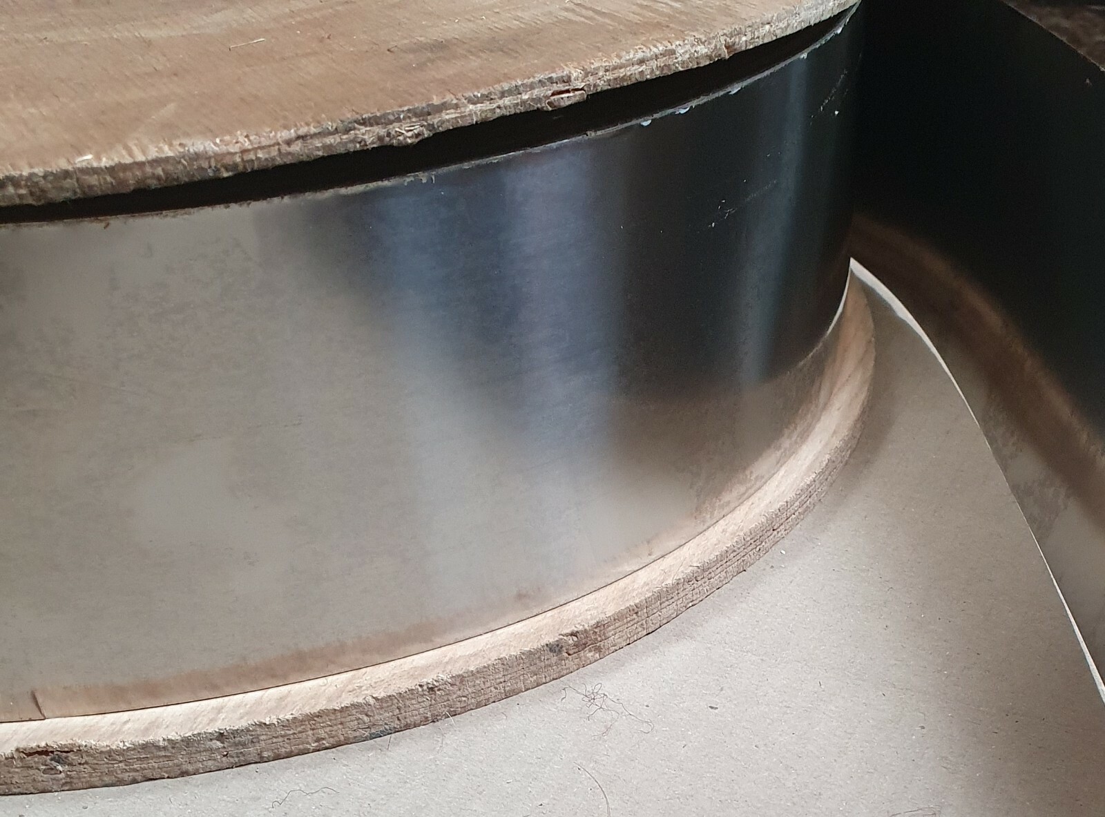 Mumetal, Nickel Permalloy, tape, 3 m- 8 cm – 0,05 mm ( 50 micron ).