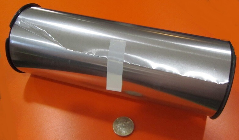 321 Weldable Stainless Steel Foil, .002″ Thick x 10.0″ Wide x 50 Foot Length