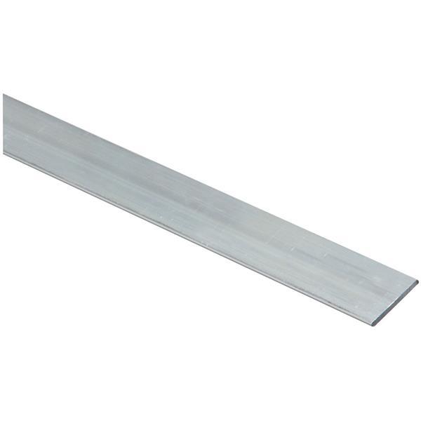 (25)-Hillman Steelworks 3/4 In. x 4 Ft. x 1/16 In. Aluminum Flat Stock 11312